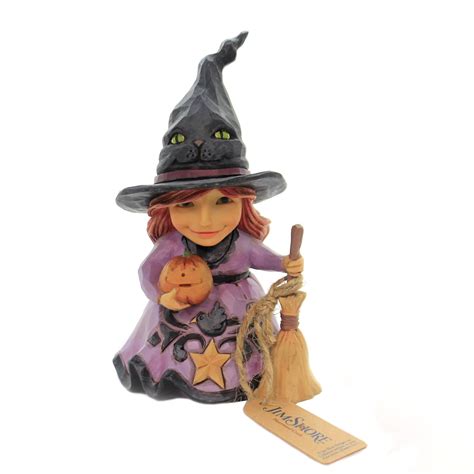 Jim Shore WELCOME THE MAGIC Polyresin Halloween Witch 6004331 - Walmart.com