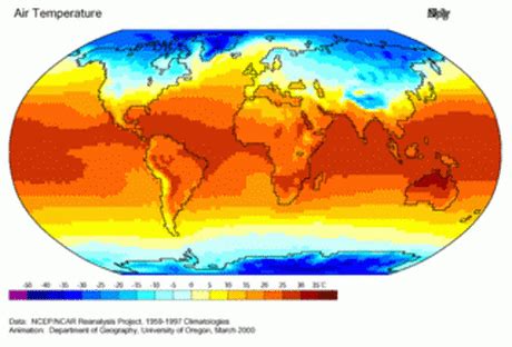 how does distance from the equator affect climate