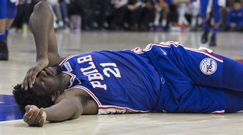 Joel Embiid's Injury: Impact on the 76ers and NBA Playoffs - Sports ...