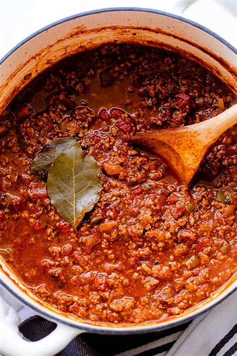 No Bean Chili Recipe l Diethood