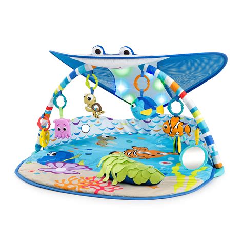 Buy Bright Starts, Disney Baby, Finding Nemo Ocean Lights Baby Activity ...