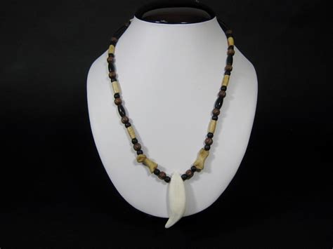 Real Black Bear Tooth Necklace from Canada