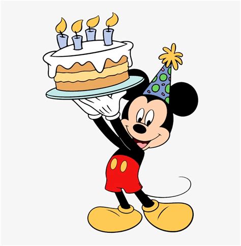 Mickey Mouse Birthday Cake - Mickey Mouse Birthday Coloring Pages ...