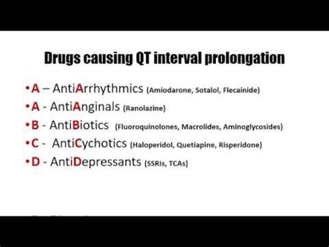 Mnemonic for Drugs Causing QT prolongation - Tonic Mnemonics for Clonic ...