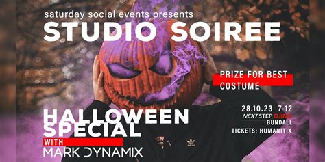 Saturday Social Events presents STUDIO SOIREE HALLOWEEN 2023 with MARK ...