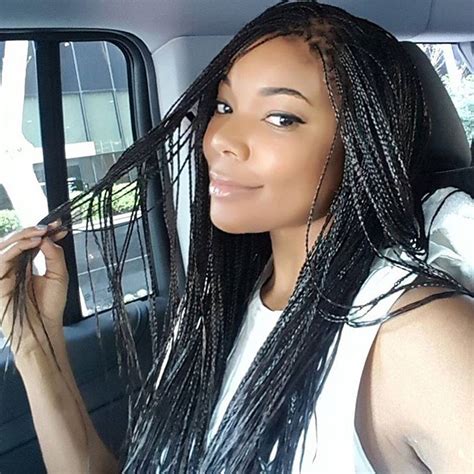 Gabrielle Union Switches It Up With New Braided Hairstyle – The Style ...