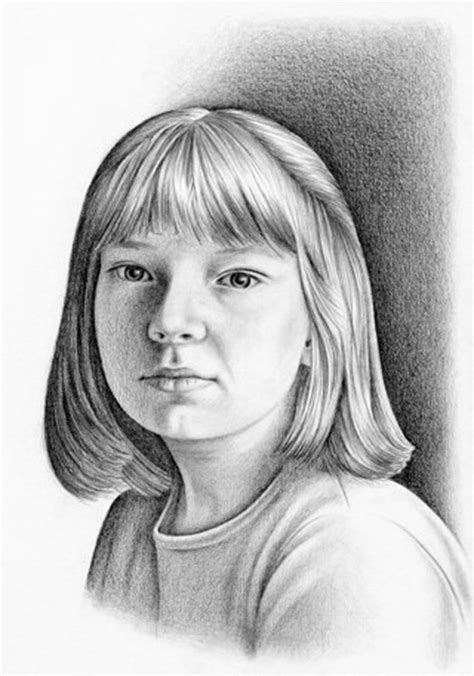 Drawing a Pencil Portrait - Learn how to draw