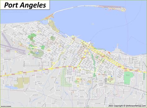 Port Angeles Map | Washington, U.S. | Discover Port Angeles with ...