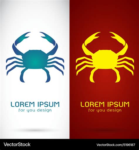 Crab Royalty Free Vector Image - VectorStock