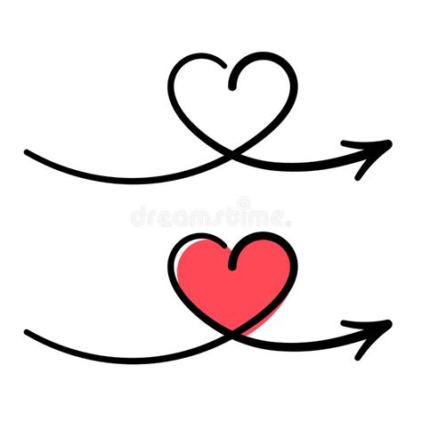 Heart With Arrow Clipart