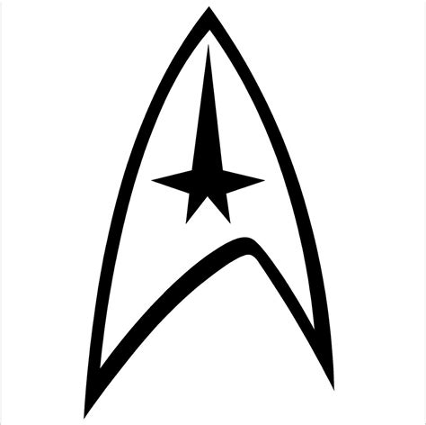 Amazon.com: star trek 6" Federation Logo Vinyl Decal - Window Sticker ...