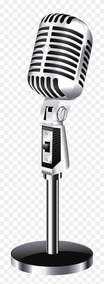 Vintage Microphone Png