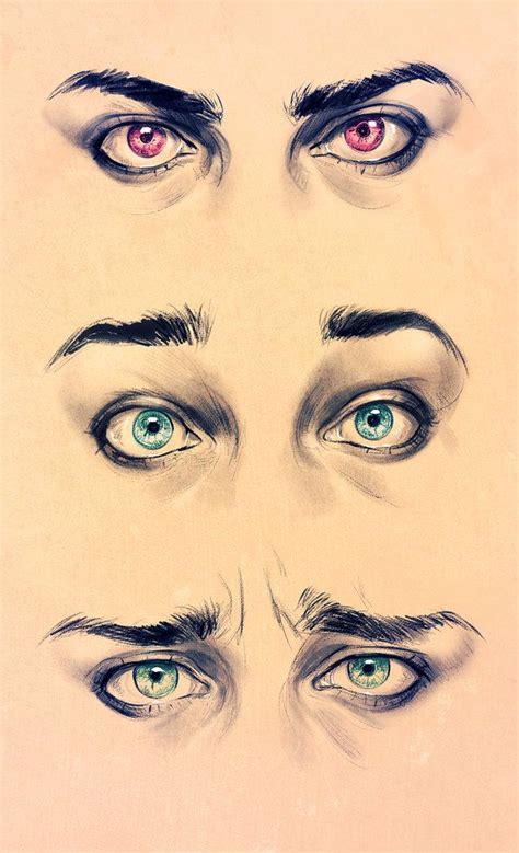 Realism Eyes - Expression study by ElephantWendigo.deviantart.com on ...