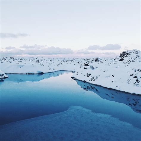 The beauty of winter ️ #BlueLagoonIceland | Blue lagoon iceland, Places ...