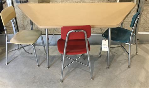 School Table & Chair Set - Form & Function - Asheville NC