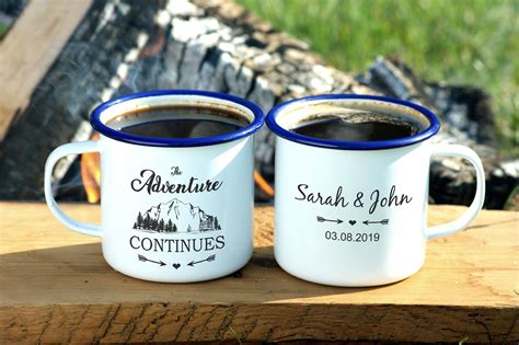 Wedding Mugs Wedding Gift Wedding favors Personalized Camp | Etsy ...