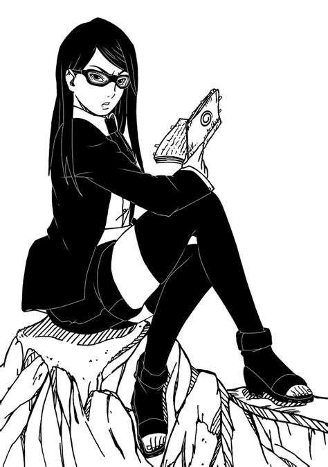 Sarada Uchiha Manga 'MIKA -Naruto NextGen-' by SunakiSabakuno on DeviantArt