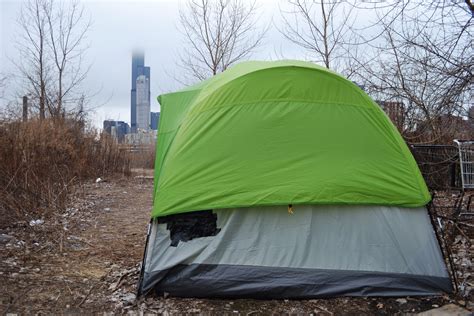 Exploring a Tent City Along the Chicago River | Chicago News | WTTW