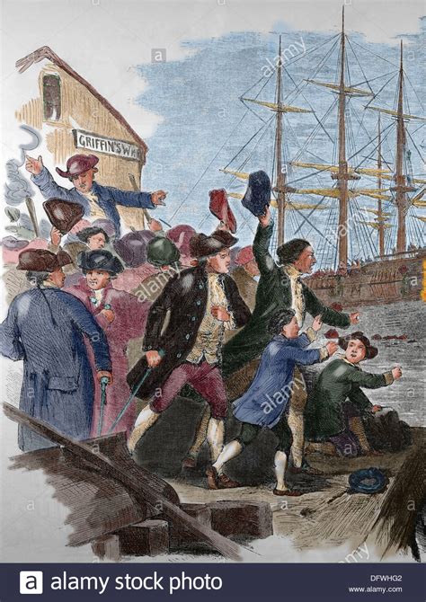 Boston Tea Party Painting at PaintingValley.com | Explore collection of ...