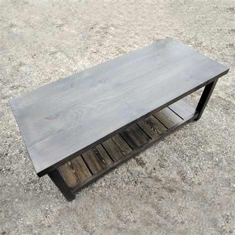 Rustic Farmhouse Coffee Table | Handcrafted, Solid Wood