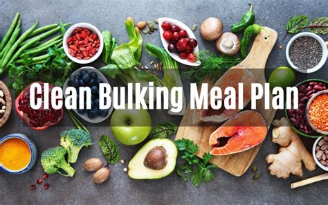 Clean Bulking Meal Plan For Building Lean Muscle - The Meal Prep Ninja