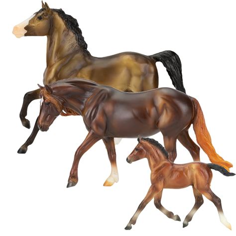 Breyer Classics Freedom Series Pony Power Playset w/ 3 Horse Figures ...