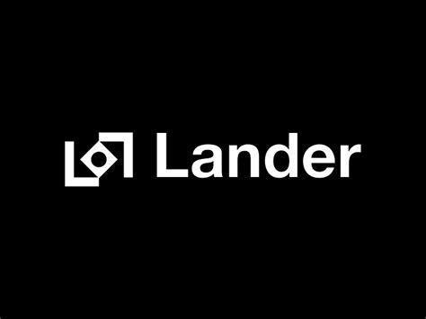 Lander Logo Design by Lucas Fields on Dribbble