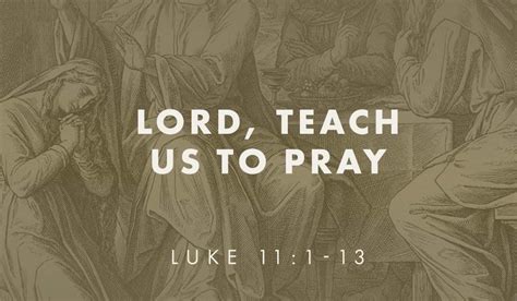 Lord, Teach Us to Pray - Immanuel Presbyterian Church