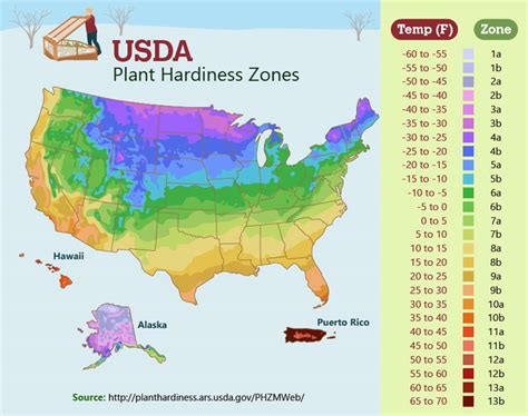 Washington State Hardiness Zone Map - London Top Attractions Map