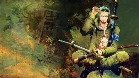 One Piece Zoro Hd Wallpaper 1920x1080