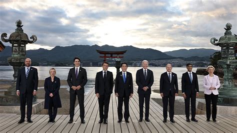 G7 summit, Hiroshima, Japan - Consilium