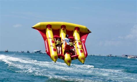 Bali Flying Fish Tour| Flying In The Air of Tanjung Benoa Beach