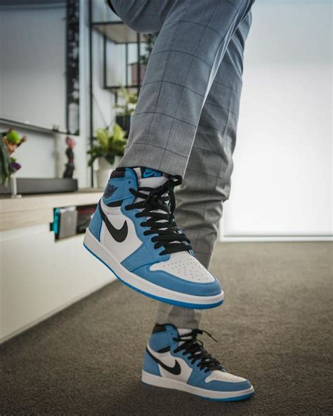 Air Jordan 1 University Blue Outfit Women Sneaker | Air jordans ...