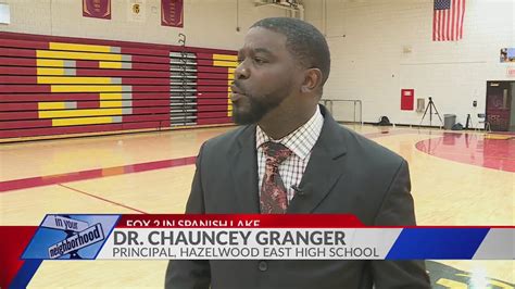 Dr. Chauncey Granger: Principal Hazelwood East High School - YouTube