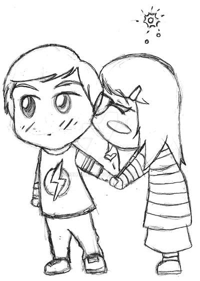 Big Bang Theory: Sheldon + Amy by mscherbear on DeviantArt