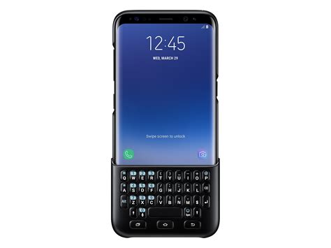 EJ-CG950BBEGWW | Galaxy S8 Keyboard Cover Black | Samsung Business