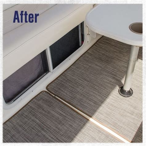 How to Replace Boat Carpet with Woven Flooring | Boat carpet, Boat ...