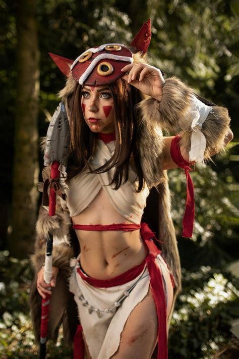 Satiella cosplaying as princess mononoke hime – Artofit