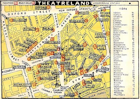 Map Of London Theatre District - Map Of Europe And Asia