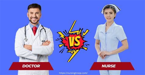 What are the Difference Between Doctor Vs Nurse? - NursingTroop