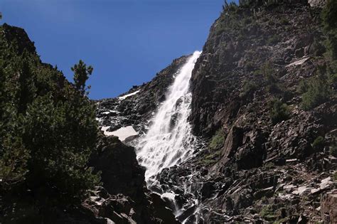 Lundy Canyon Waterfalls - Wildflowers, Waterfalls, and Lakes