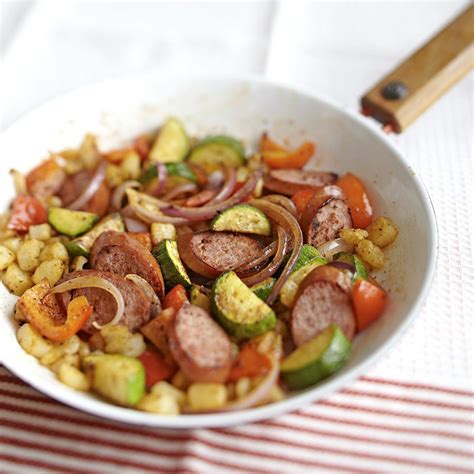 Super Simple Sausage Skillet