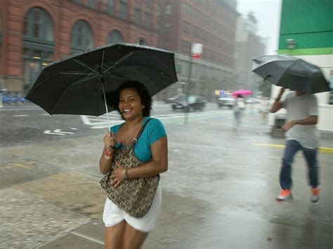 NYC Weather: 'Drenching Downpours' Could Hit After Record Heat | New ...