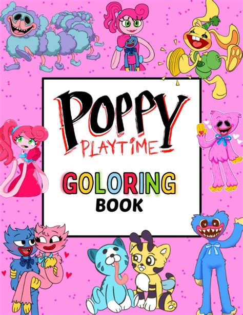 Buy Poppy Playtime Coloring Book: New Original Coloring Poppy Playtime ...