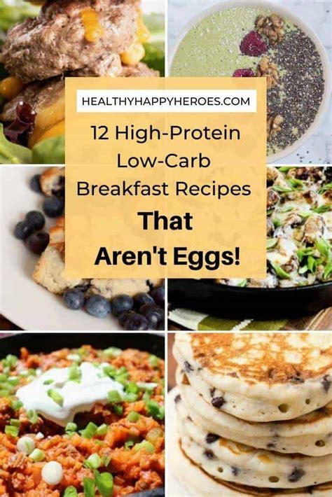 12 High Protein Low Carb Breakfast Ideas Without Eggs You'll Love ...