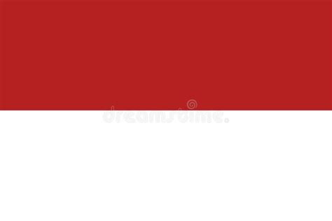 Monaco Country Flag Colors Vector Stock Vector - Illustration of high ...