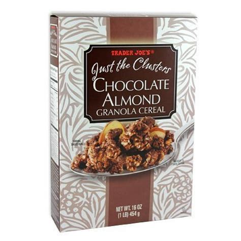 Trader Joes Just the Clusters Chocolate Almond Granola Cereal (2 Pack ...