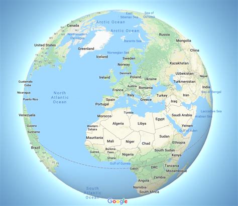 Google Maps adds a 3D Globe Mode | Mashable