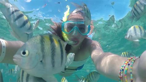 Cayo Santa Maria, Cuba- Catamaran Snorkelling Excursion - YouTube