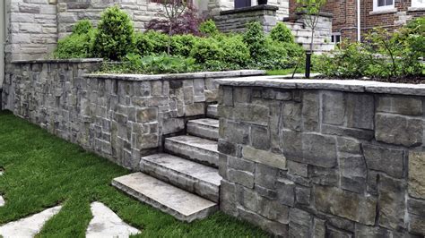 Stone Veneer on Home’s Retaining Walls - Complete Home Concepts